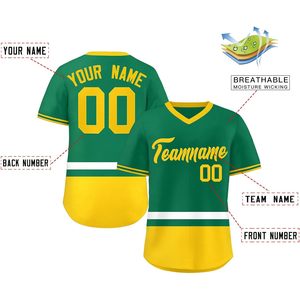 เสื้อเบสบอลแบบกำหนดเอง คอวี พิมพ์ลายระเหิด ระบายอากาศได้ สำหรับผู้ใหญ่และเด็ก เสื้อทีมยูนิฟอร์ม ปรับแต่งชื่อและหมายเลขได้ - Product Image 2