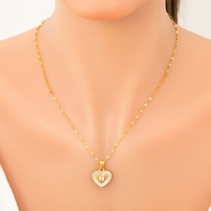 Collar de Alta Gama con Colgante Individual y Cadena de Acero Inoxidable a la Moda, Accesorios Elegantes que No se Caen, Ideales para Regalos - Product Image 4