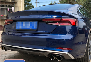 Parti del corpo labbro del paraurti posteriore con punte di scarico per 2017 2018 <span class=keywords><strong>2019</strong></span> 2020 diffusore posteriore <span class=keywords><strong>Audi</strong></span> <span class=keywords><strong>A5</strong></span> B9 - Product Image 6