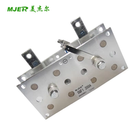 Redresseur à pont en aluminium pour générateur de soudeuse 200*98*2P 100A 200A 300A 400A DQFI100A DQFI200A DQFI300A DQFI400A