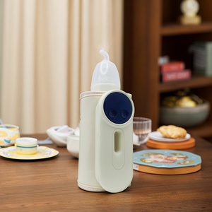 2025 Portable USB <b>Plug</b> Type Smart Bottle Warmer Temperature Control for Baby Food and Milk Bottle <b>Heater</b> - Product Image 2
