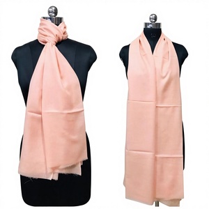 Étole en laine de Cachemire 100% tissée à la main, ultra-douce, légère et chaude, en tissu teint - Product Image 1