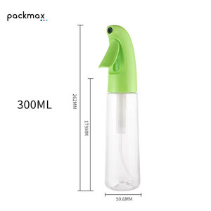 Refillable Recyclable 200ml/300ml Fine <b>Mist</b> Continuous Spray Eco-Friendly PET <b>Bottle</b> Flexiloop Handle for Home Salon Use (Custom - Product Image 4