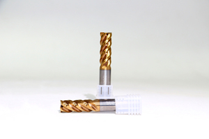 HRC58 4F Flat Carbide End Mill 12mm Diameter, 30mm <b>Cut</b> Length, 75mm Overall Length for CNC Hard Steel Machining - Product Image 6