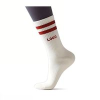 Chaussettes de sport pour hommes en coton respirant avec logo personnalisé Elite Basketball