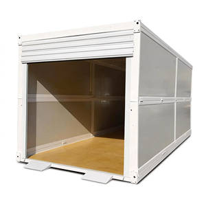 Casa Contenedor de Ensamblaje Rápido, Garaje Desmontable de Lujo para Jardín, Cobertizo para Coche con Puerta Enrollable - Product Image 2