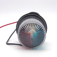 Lumière marine tricolore Xiamen Sunshine 12-24VDC 2NM 2.5W en acier inoxydable rouge/vert/blanc, accessoire pour bateau/yacht/kayak/embarcation