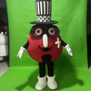 Customized Holiday Soft Warm Cartoon Plush Long Leg Doctor Set Gift Lovely Mascot Cosplay Costume Drop Shipping