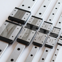 Micro guía lineal Serie MGW Industrias CNC Venta al por menor Nueva condición Ingeniería de precisión Riel lineal de acero de movimiento suave