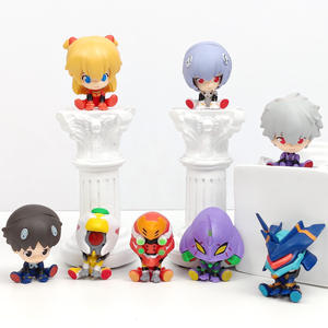 Set de 8 Figuras de Acción Mini de PVC de 5.5cm de Personajes de Evangelion, <span class=keywords><strong>Anime</strong></span> Japonés - Product Image 4