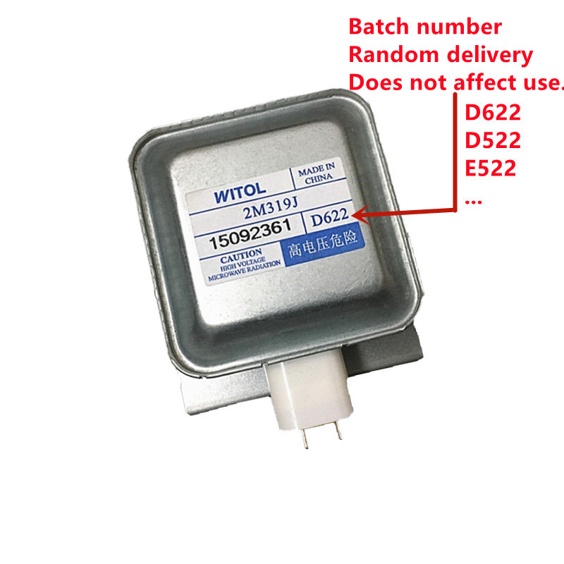Magnetron Per Microonde WITOL 2M217J – Compatibile Con Midea E Galanz, Ricambio Per Forno A Microonde, Raffreddamento Ad Aria