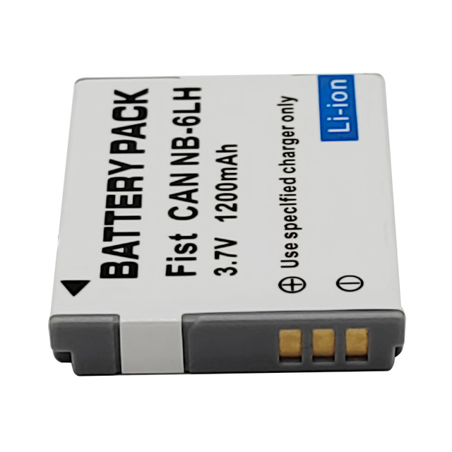 Rechargeable Li-ion Battery NB-6LH NB-6L NB6L 3.7V for Canon PowerShot S90 SD770 D10 IXUS 85IS