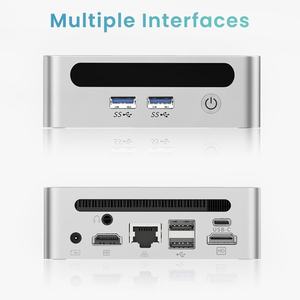 Mini PC GenMachine de Nueva Generación con <span class=keywords><strong>AMD</strong></span> <span class=keywords><strong>Ryzen</strong></span> 5 <span class=keywords><strong>5500U</strong></span>, 64GB DDR4 SSD, Windows 11 para Empresas, con WiFi6, GPU de 2GB y Enchufes para EE. UU./UE/Reino Unido/Australia/Japón - Product Image 2