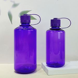 Botella de Agua Deportiva de Plástico Tritan Personalizada al por Mayor, Ecológica, Libre de BPA, con Tapa de Boca Pequeña, 500 ml, 1000 ml - Product Image 3