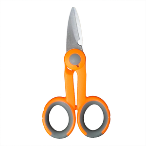 مقصات مهنية صناعية متعددة الوظائف من الفولاذ المقاوم للصدأ مقصات مسننة كهربائية لقطع الأسماك مقصات للركوب - Product Image 1