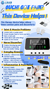 Perangkat terapi fisik pijat denyut multifungsi, sangat mudah untuk tubuh Anda, nirkabel, kaca baja tahan karat untuk bahu - Product Image 2