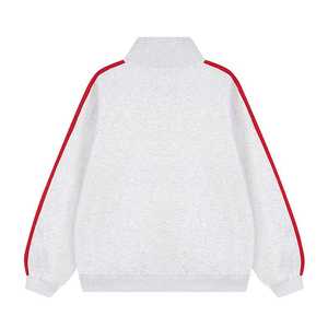 Fabricants de vêtements, impression personnalisée en gros, broderie 3D, respirant, polaire lourd 420 grammes, sweat-shirts zippés pour hommes - Product Image 6