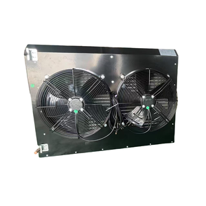 Suministro de fábrica Cobre Tipo H Evaporador Condensador refrigerado por aire para congelador Refrigeración fría Piezas de intercambio de calor R410A - Product Image 1