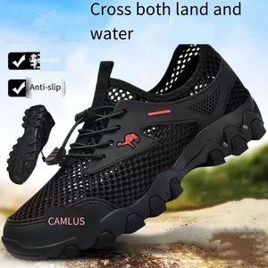 <span class=keywords><strong>Chaussures</strong></span> de randonnée aquatiques pour hommes à séchage rapide, prix d'usine, vente chaude, baskets d'extérieur en maille respirante, semelle souple antidérapante - Product Image 1