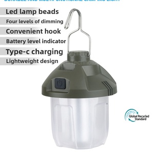 Multi functional outdoor portable <b>charging</b> hanging <b>lamp</b> camping tent camping lighting LED <b>lamp</b> lantern rechargeable - Product Image 5