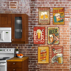Insegne da Bar Personalizzate Vintage, Insegne in Metallo Decorative all'Ingrosso per Pub - Product Image 3