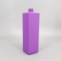 Bouteille en plastique HDPE 1 litre de savon liquide de soins personnels emballage de lavage des mains distributeur de pompe de lotion conteneur bouteilles vides en PE