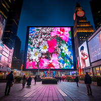 Écran LED de location polychrome P8 P5 P4 Panneau d'affichage étanche pour événements, intérieur et extérieur, mur vidéo multimédia
