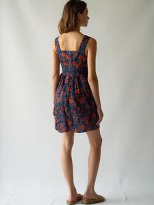 ชุดเดรสผ้าฝ้ายทอมือลายดอกไม้ขนาดมินิสำหรับงานปาร์ตี้ในสวน ปิกนิก ชายหาด หรือใส่เที่ยวสบายๆ จำหน่ายราคาส่งในราคาที่เข้าถึงได้ - Product Image 2