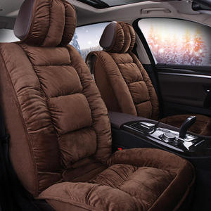 Coprisedile Auto Universale Caldo e Confortevole, Cuscino Invernale in Peluche, Materiale in Finta Pelliccia <span class=keywords><strong>per</strong></span> <span class=keywords><strong>Protezione</strong></span> Completa del <span class=keywords><strong>Sedile</strong></span> Auto - Product Image 2