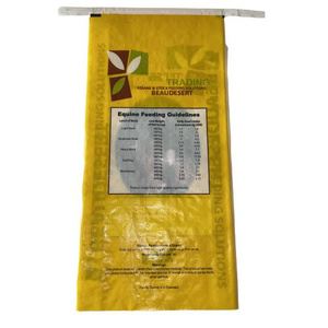Sacs d'alimentation en stock en <span class=keywords><strong>gros</strong></span> d'usine 15/20/<span class=keywords><strong>25</strong></span>/30/40 <span class=keywords><strong>kg</strong></span> sacs tissés stratifiés Bopp pour sacs d'emballage <span class=keywords><strong>alimentaire</strong></span> pour animaux de compagnie chevaux bovins - Product Image 2