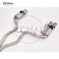Système d'échappement Catback en acier inoxydable Valvetronic Ecnal pour Ford Mustang GT550 V8 5.0L 2012-2023