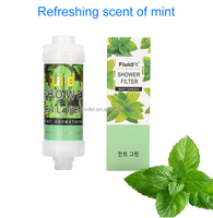 Filtre purificateur de douche multi-saveurs parfumé en gros, pré-filtre de bain, filtration pour pommeau de douche, vitamine C pour salle de bain