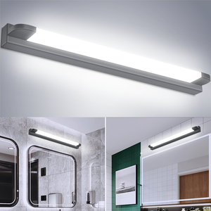 <span class=keywords><strong>Luz</strong></span> LED para <span class=keywords><strong>Espejo</strong></span>, IP44, Negra, 9W, 6000K, Blanco Frío, para <span class=keywords><strong>Baño</strong></span>, Mueble de <span class=keywords><strong>Espejo</strong></span> - Product Image 2