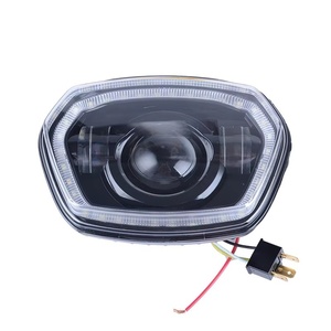 Sistema di illuminazione moto YongJin faro anteriore a LED nero per 150 vespa scooter Sprint - Product Image 3