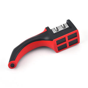 เครื่องลับมีดแบบมือหมุนสำหรับโรงงานขายส่ง หลายระดับความละเอียด ผลิตจากสแตนเลส ใช้ในครัวเรือน พร้อมเคลือบยางเสริม - Product Image 1