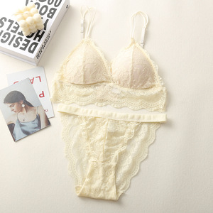 Women Embroidery Flower Lingerie <strong>Set</strong> Sexy Fancy Lace <strong>Bra</strong> <strong>Panty</strong> <strong>Set</strong> Push up <strong>Bra</strong> <strong>Set</strong> - Product Image 6
