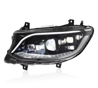 Phares LED modifiés pour Mercedes-Benz Sprinter 2018-2023, phares LED DRL, clignotants, feux de route, 12V