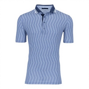 Chemise d'affaires en coton 180 g/m² pour hommes, personnalisable avec logo imprimé ou brodé, tricotée, anti-plis, à manches courtes, vente en gros - Product Image 2