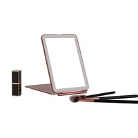 Nouveau Ipad Mini miroir de maquillage pliable avec lumière Type C Rechargeable Portable voyage maquillage miroir Led miroir