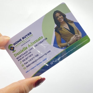 Cartes de visite en PVC avec logo en relief/en creux - Product Image 4