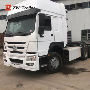 Fornecedor China SINOTRUK HOWO CNG 6x4 Personalizado 371HP 420HP Preço Caminhão Trator