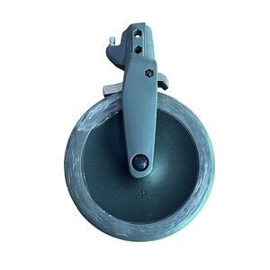 Rehabilitation Equipment Wheels 12 Inches Solid <b>Rubber</b> Industrial Casters For Medical Use - Product Image 3