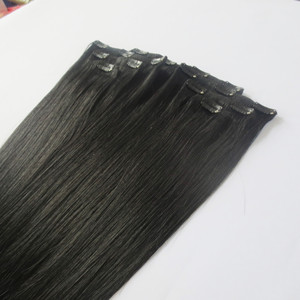 De alta calidad de la venta al por mayor de la Virgen Clip <span class=keywords><strong>en</strong></span> la extensión <span class=keywords><strong>del</strong></span> pelo humano - Product Image 5