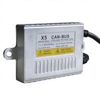 Nuevo Balasto Canbus KEMAUTO X5 12V para Lámpara de Xenón de Coche, Decodificador EMC, Lámpara de Advertencia de Color 6000K, Decodificador de Detección de Fallos, Accesorio de 55W