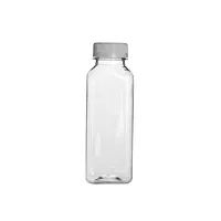 French Countryside 10 oz Glass Square Bottle - Tamper-Evident