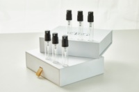 Bouteille de parfum de luxe Bouteilles d'emballage de parfums Bouteille de parfum ordinaire de 2ml avec boîte