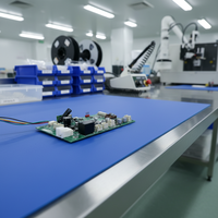 Controlador de masajeador ocular inteligente PCBA, placa de terapia de enfriamiento térmico para máscara, OEM para electrónica de relajación musical