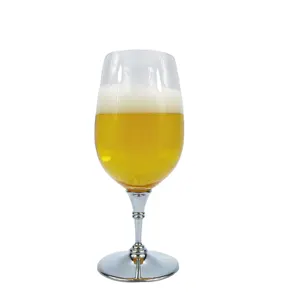 lega di birra Suppliers-Prezzo di fabbrica nuovo Zj034 410 Ml tazze da birra in vetro a sublimazione