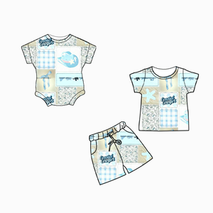 맞춤형 대나무 원피스 잠옷 점프 슈트 거품 거품 장난 꾸러기 스타일 아기 장난 꾸러기 - Product Image 3