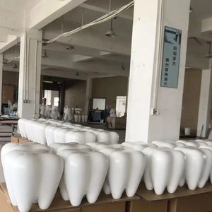 Sedia decorativa Oversize in fibra di vetro per ospedale orale - Product Image 3